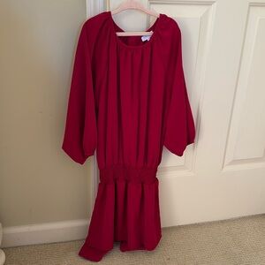 Pleat girls dress size 12